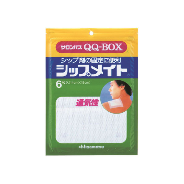 久光製薬 サロンパス QQ-BOX シップメイト 6枚 FC55701