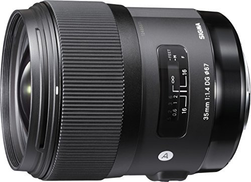 SIGMA 単焦点広角レンズ Art 35mm F1.4 DG HSM キヤノン用 フルサイズ対応 340544【中古品】