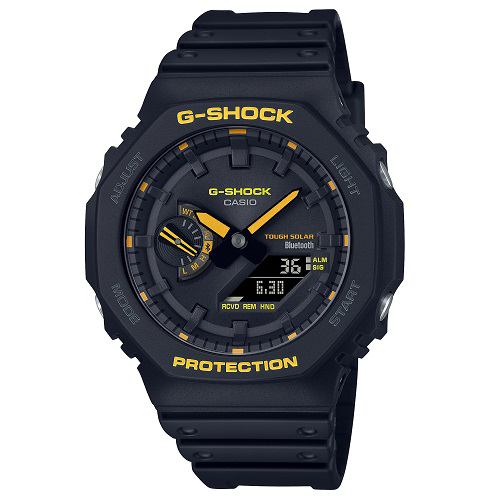 カシオ GA-B2100CY-1AJF G-SHOCK Caution Yellow 20気圧防水 モバイルリンク機能 ソーラー電波モデル