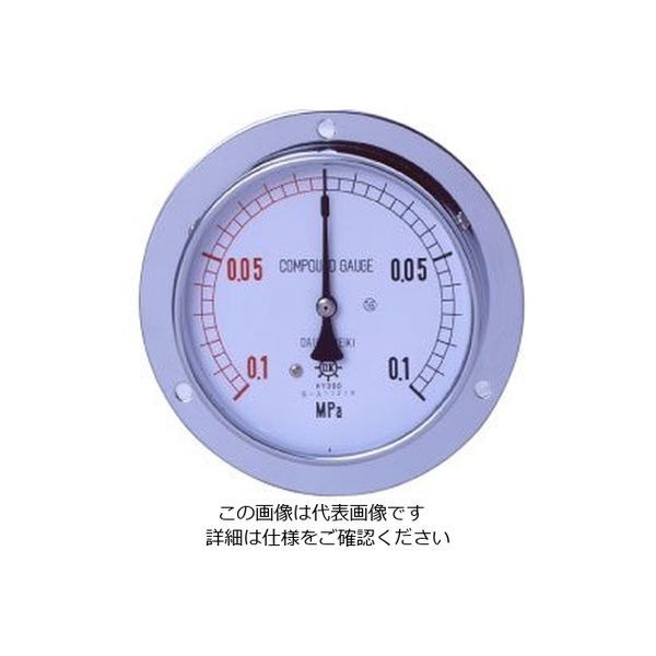 第一計器製作所 IPT一般真空計（要部SUS S-FDUR1/4-60:-0.1MPA 1個（直送品）