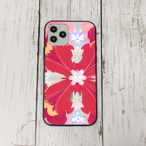 iphonecase4-5_12 iphone 強化ガラス お花(ic) アイフォン iface ケース