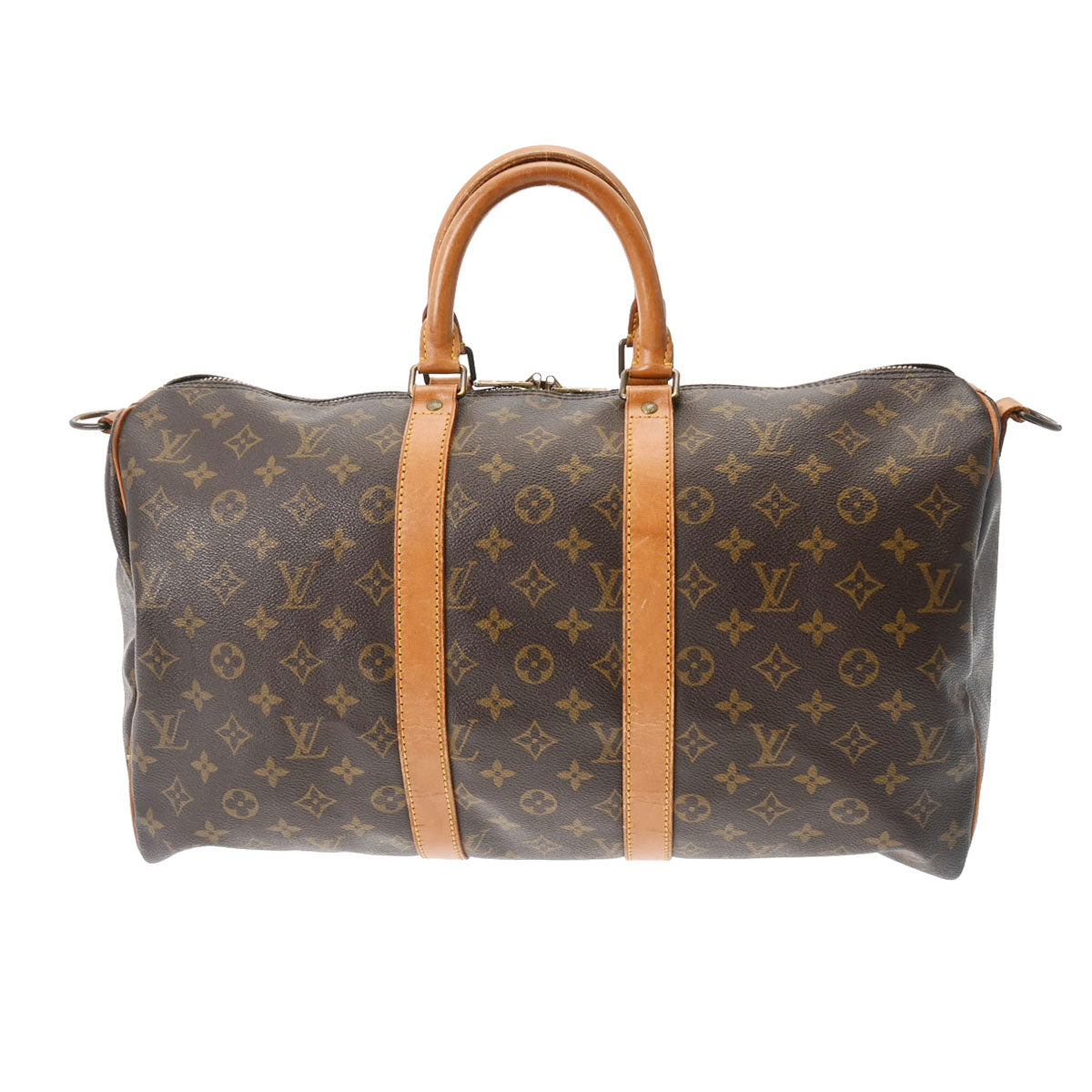 LOUIS VUITTON ルイヴィトン モノグラム キーポル バンドリエール 45 2WAY ブラウン M41418 ユニセックス モノグラムキャンバス ボストンバッグ Bランク 中古 