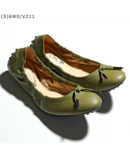 TODS バレエシューズ XXW0HI0346Z ストレッチギャザー