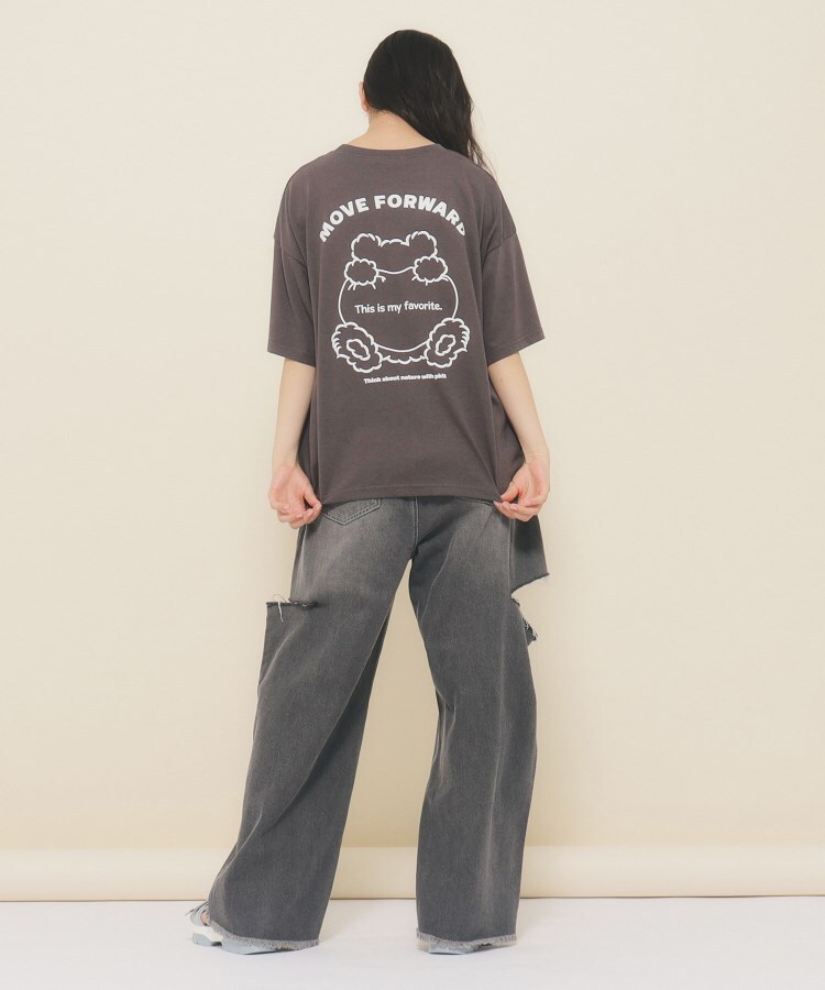 ピンク　ラテ/【130cmあり】人気のクマちゃんTシャツ