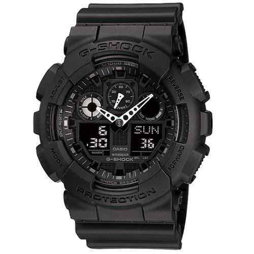 カシオ GA-100-1A1JF G-SHOCK デジタル／アナログコンビネーションモデル