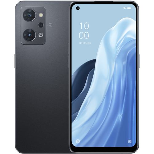 OPPO CPH2353 BK スマートフォン OPPO Reno7 A スターリーブラック [RAM 6GB／ROM 128GB ]