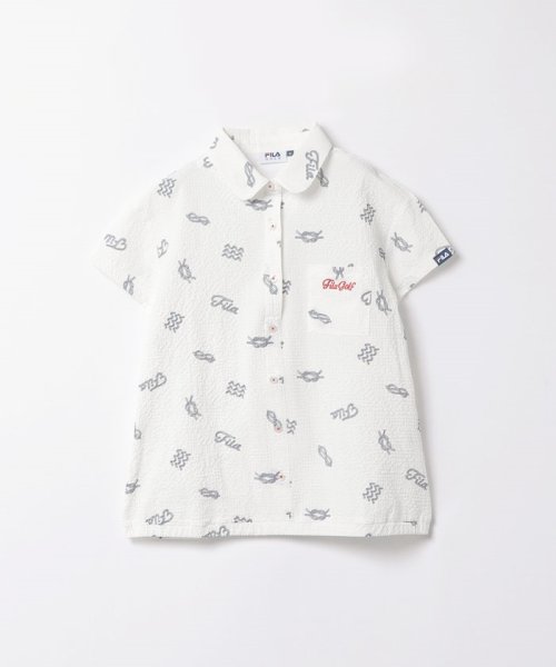 【セットアップ対応商品】FILA GOLF 半袖シャツ