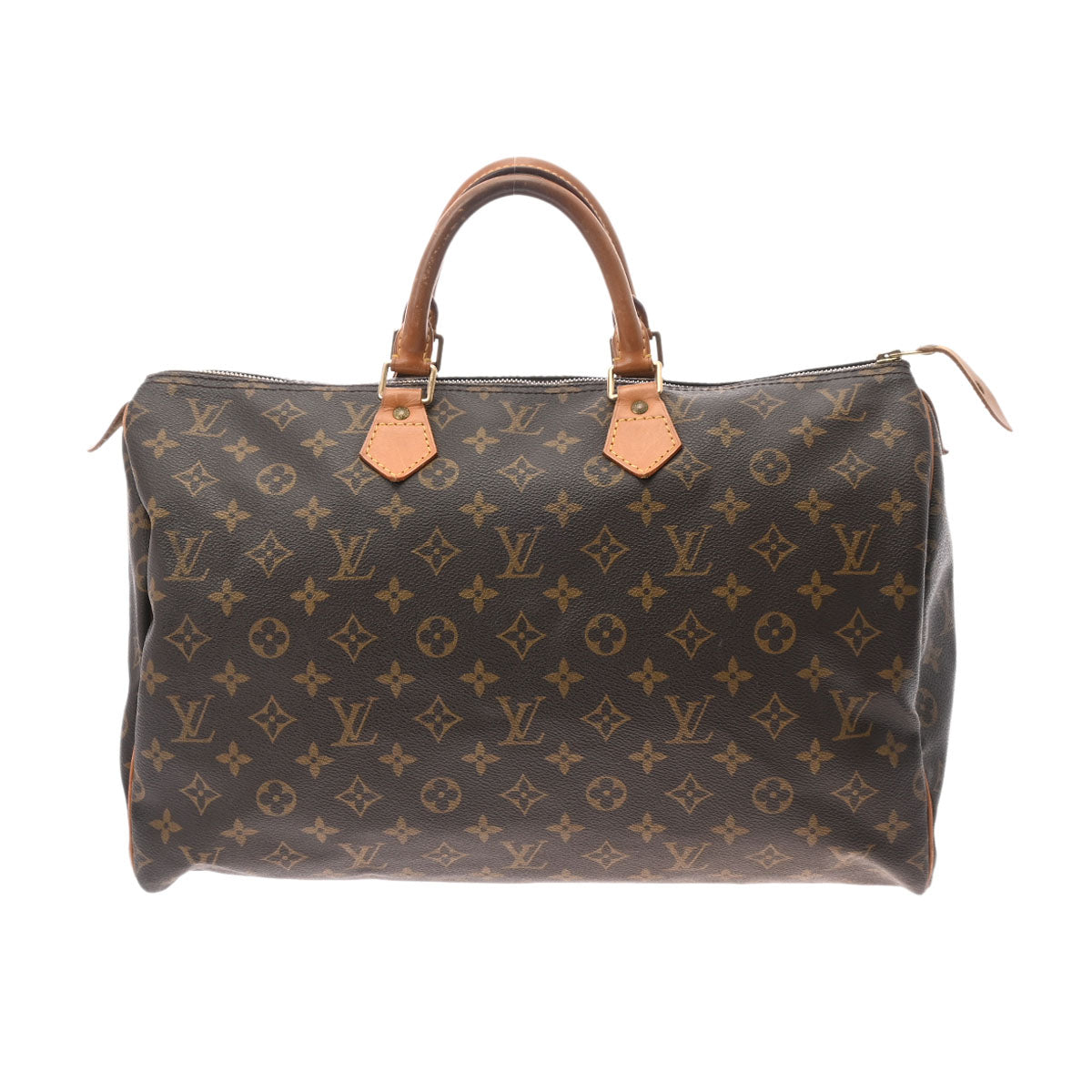 LOUIS VUITTON ルイヴィトン モノグラム スピーディ40 ブラウン M41522 レディース モノグラムキャンバス ハンドバッグ Bランク 中古 