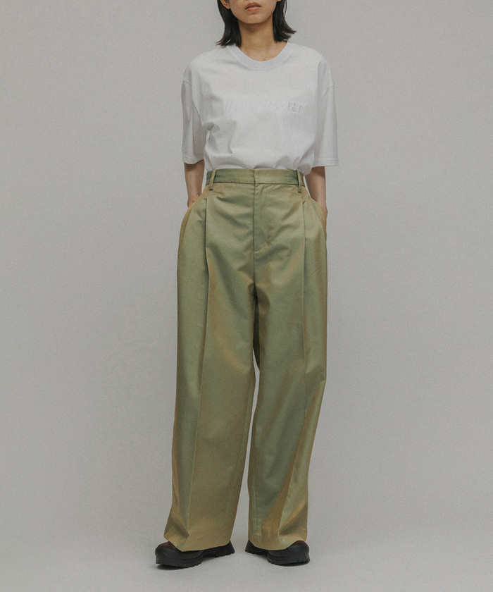 M TO R/［PANTS］HIGHWAIST BAGGY CHINO PANTS