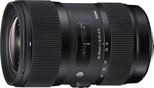 SIGMA 標準ズームレンズ Art 18-35mm F1.8 DC HSM シグマ用 APS-C専用 210564【中古品】