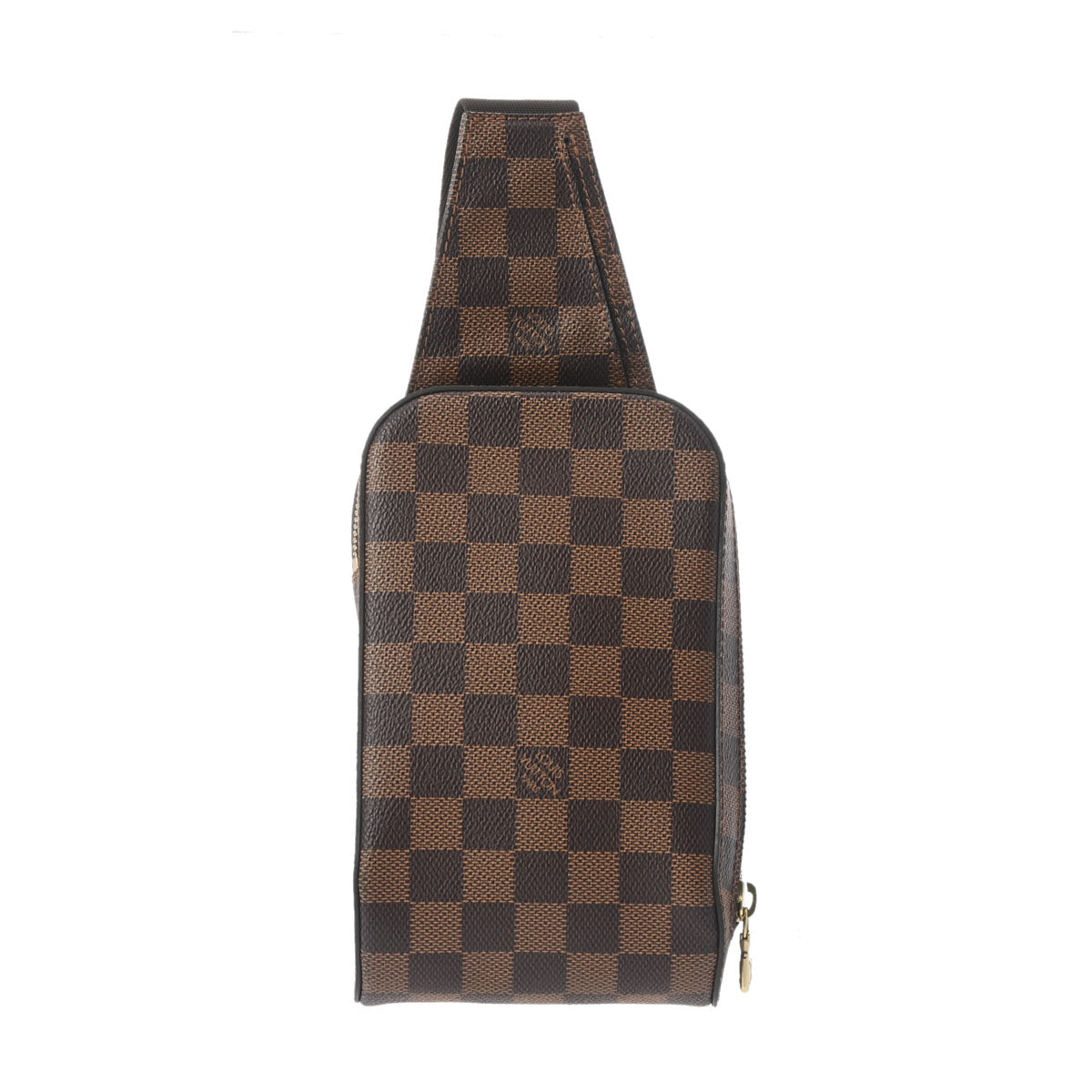 LOUIS VUITTON ルイヴィトン ダミエ ジェロニモス ブラウン N51994 レディース ダミエキャンバス ボディバッグ Aランク 中古 