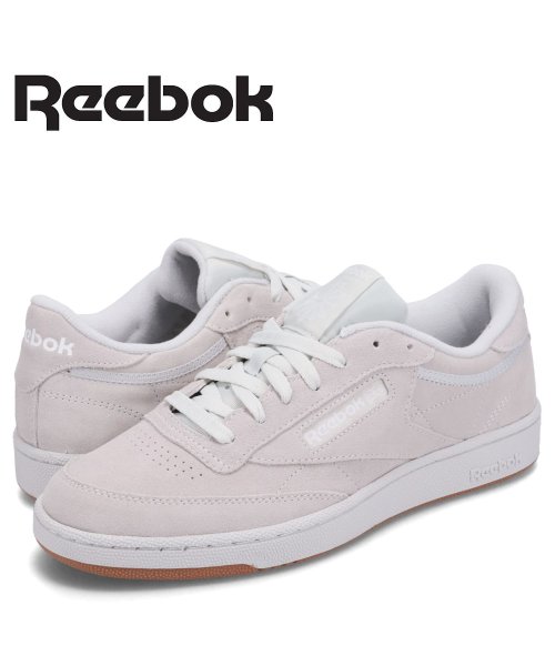 リーボック Reebok スニーカー クラブ シー 85 メンズ CLUB C 85 グレー 100074450