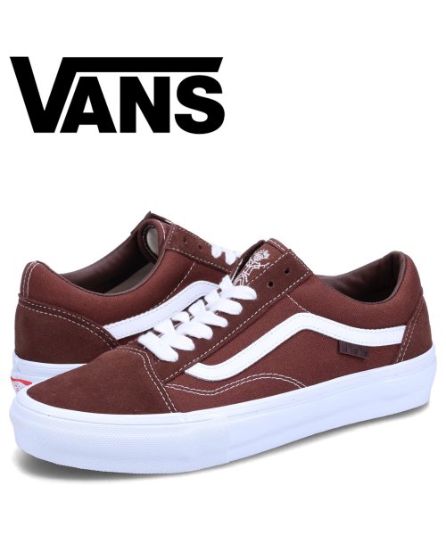 VANS ヴァンズ スケート オールドスクール スニーカー メンズ バンズ SKATE OLD SKOOL ブラウン VN0A5FCBNWH