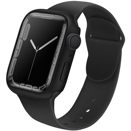 KENZAN UNIQ-41MM-LEGNBLK Apple Watch 41MM CASE with 9H TEMPERED GLASS Screen Protection LEGION MIDNIGHT BLACK UNIQ41MMLEGNBLK