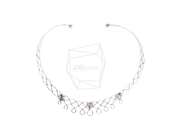 PDT-2553-R【1個入り】チョーカーのネックレス,Round Choker Collar Necklace