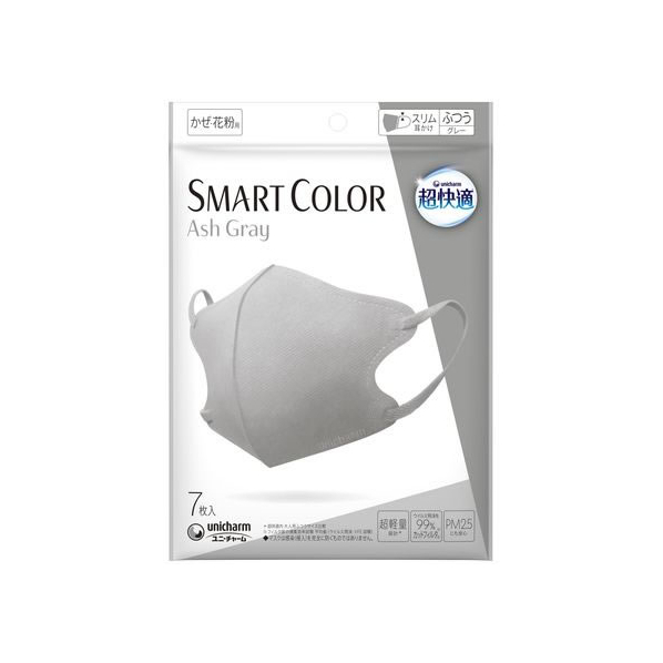 ユニ・チャーム 超快適 SMART COLOR AshGray ふつう 7枚 FCU2286