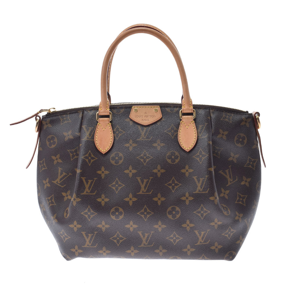 LOUIS VUITTON ルイヴィトン モノグラム テュレンPM 2WAYバッグ ブラウン M48813 レディース モノグラムキャンバス ハンドバッグ ABランク 中古 