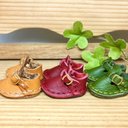 森き　ストラップシューズ　一足　　miniature boots.