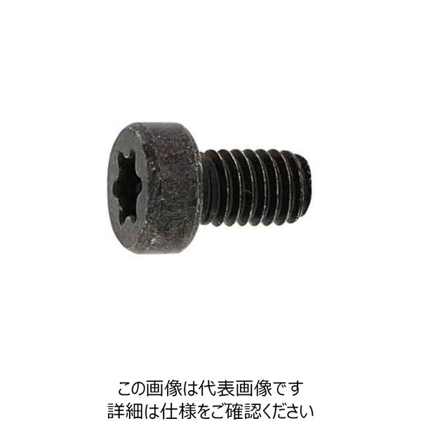 SUNCO 三価ブラック TR×ローヘッドCAP インタトルク 3×10 （1500本入） 243-5922（直送品）