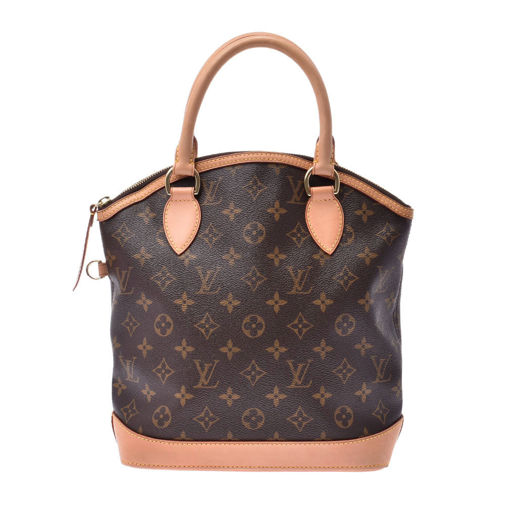 LOUIS VUITTON ルイヴィトン モノグラム ロックイット ブラウン M40102 レディース モノグラムキャンバス ハンドバッグ ABランク 中古 