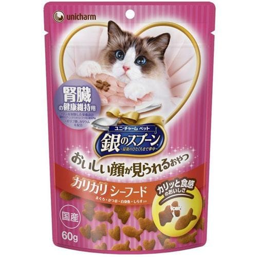 ユニ･チャームおいしい顔が見られる腎臓の健康維持用60g [猫用おやつ 60g]