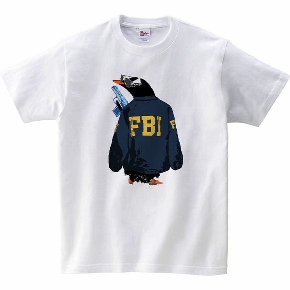 [キッズTシャツ] FBI penguin