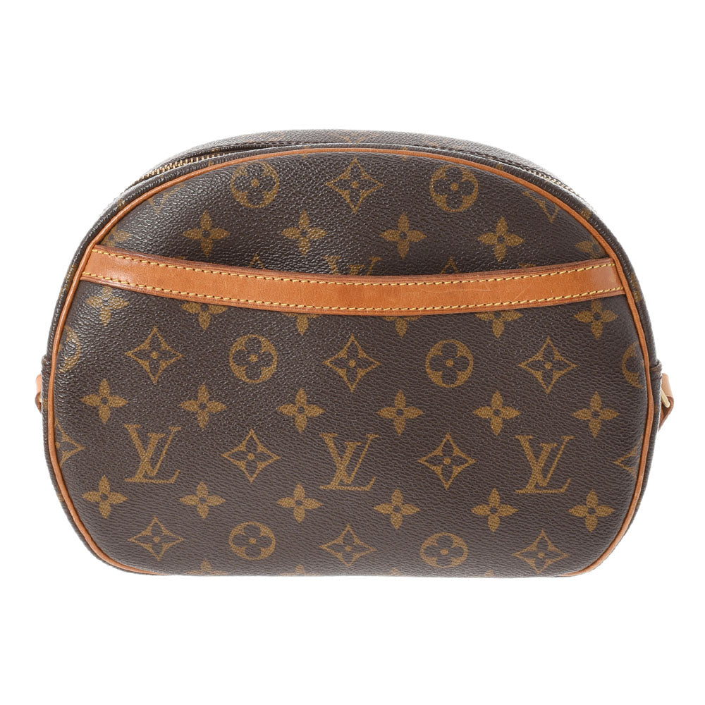 LOUIS VUITTON ルイヴィトン モノグラム ブロワ ブラウン M51221 レディース モノグラムキャンバス ショルダーバッグ Bランク 中古 