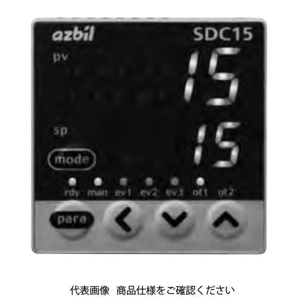 アズビル デジタル指示調節計 C15TV0RA06Y0 1個（直送品）