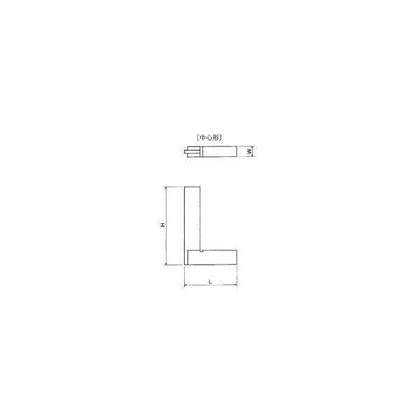 大菱計器製作所　台付直角定規　ＪＩＳ　中心形