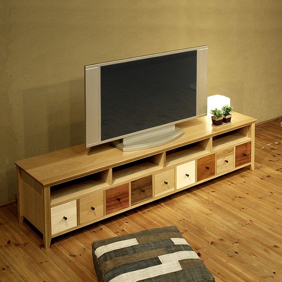 テレビボード TONGARI 9wood-na 198ｃｍ 大川市 WAプラス 受注生産品