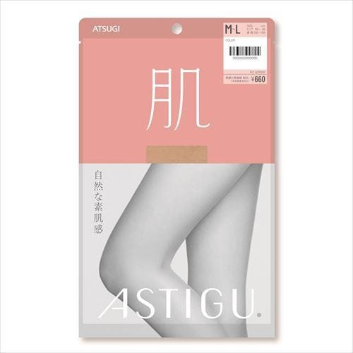 アツギ AP6000 ASTIGU【肌】 自然な素肌感 ML N ASTIGU 1足 ブラック