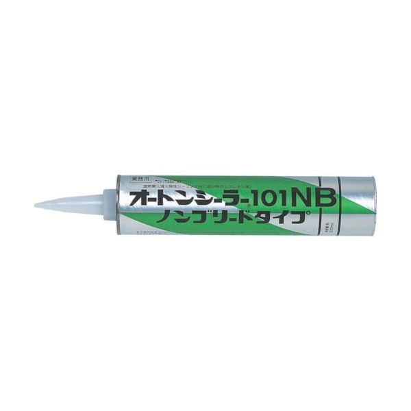 オート化学工業 オート化学 シーリング剤 オートン101NB ホワイト 301746 1セット(10本) 136-0802（直送品）