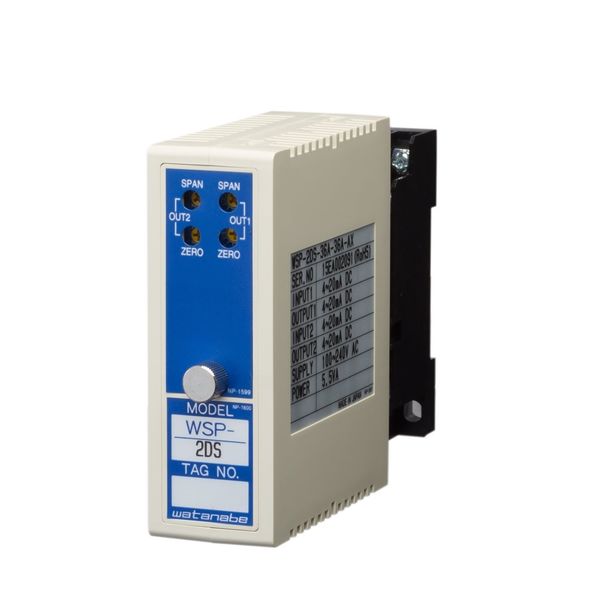 渡辺電機工業 絶縁変換器（2チャンネルアイソレータ） WSP-2DS-14P-36 AT