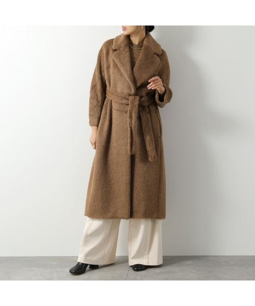 S MAX MARA ラップコート BORBONE アルパカ ウール