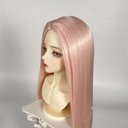 BJD 1/3 1/4  1/6人形 ドール用ウィッグ カツラ 耐熱 ハンドメイドzxww-254