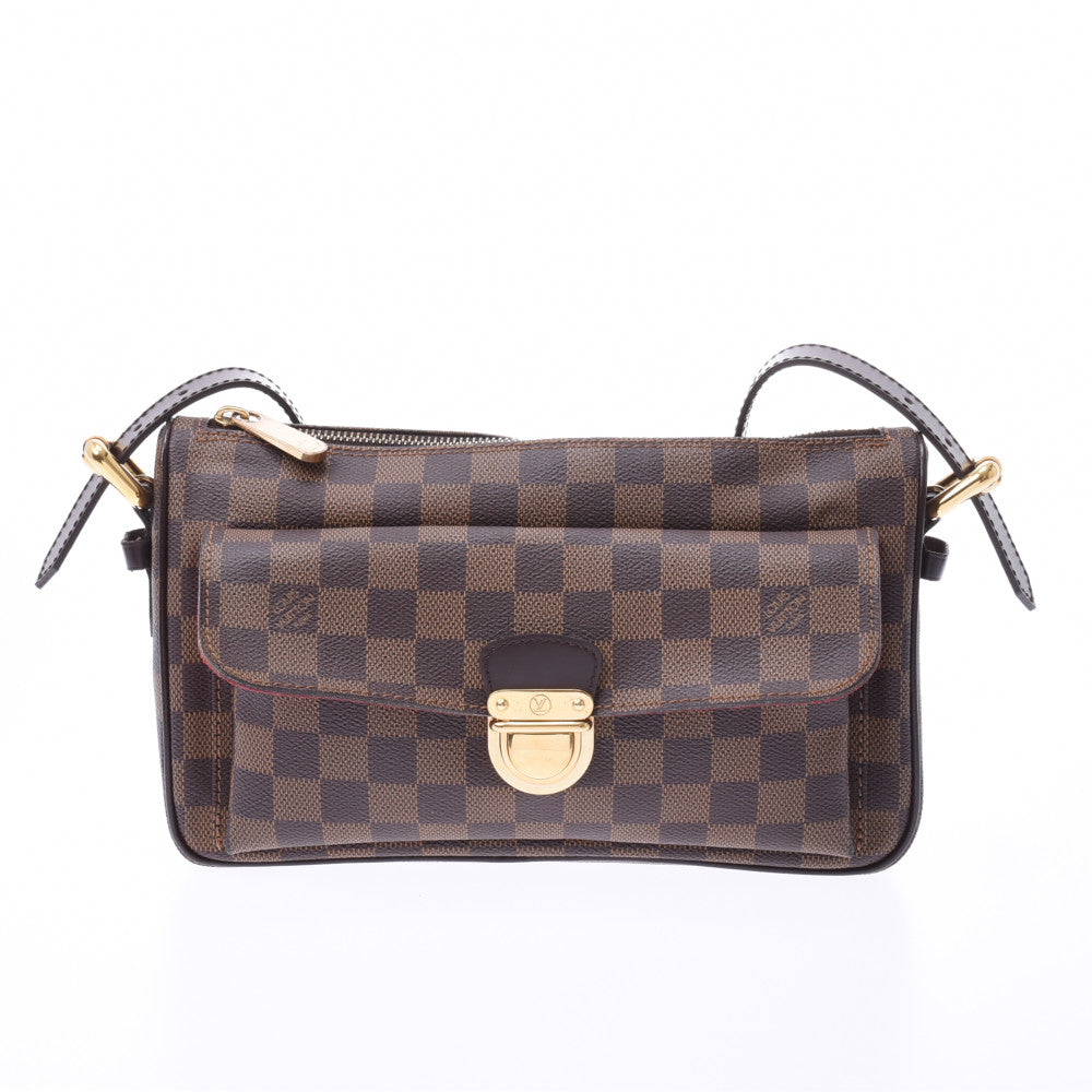 LOUIS VUITTON ルイヴィトン ダミエ ラヴェッロGM ブラウン N60006 ユニセックス ショルダーバッグ ABランク 中古 