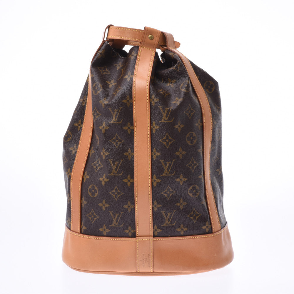 LOUIS VUITTON ルイヴィトン モノグラム ランドネPM ブラウン M42243 ユニセックス ショルダーバッグ ABランク 中古 