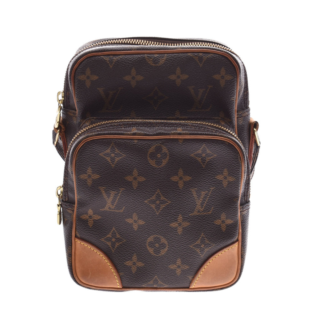 LOUIS VUITTON ルイヴィトン モノグラム アマゾン ブラウン M45236 ユニセックス モノグラムキャンバス ショルダーバッグ Bランク 中古 