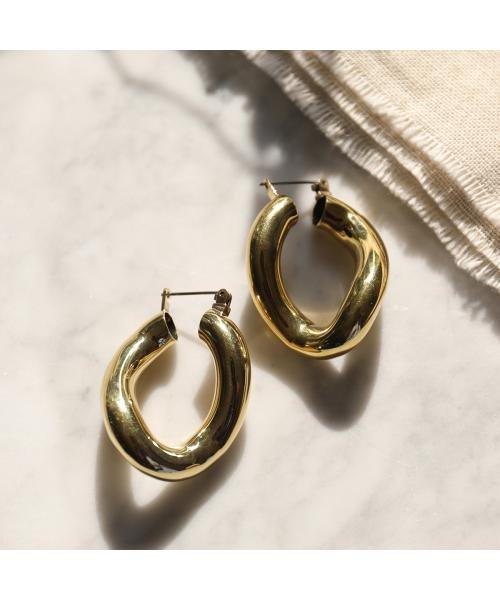 LAURA LOMBARDI ピアス ANIMA EARRINGS イヤリング フープ