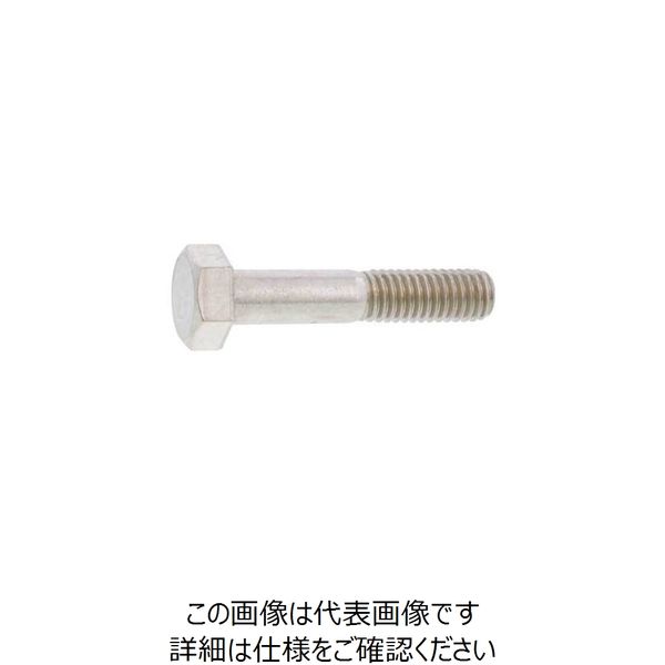 SUNCO ステン 六角ボルト 半ネジ 輸入品 台湾製 1/2X55 （50本入） 253-8775（直送品）