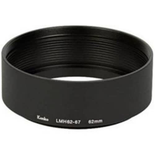 ケンコー LMH62-67-BK レンズメタルフード 62-67mm ブラック