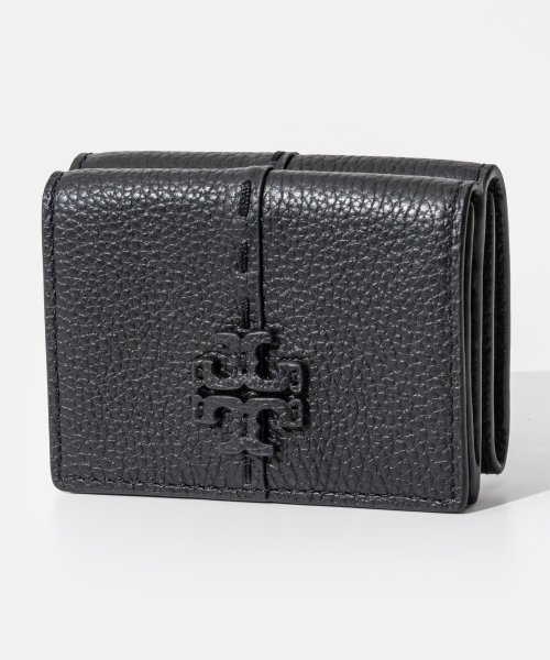 トリーバーチ TORY BURCH 155033 三つ折り財布 McGraw Micro Tri－Fold Wallet レディース 財布 ミニ財布 レザー 小