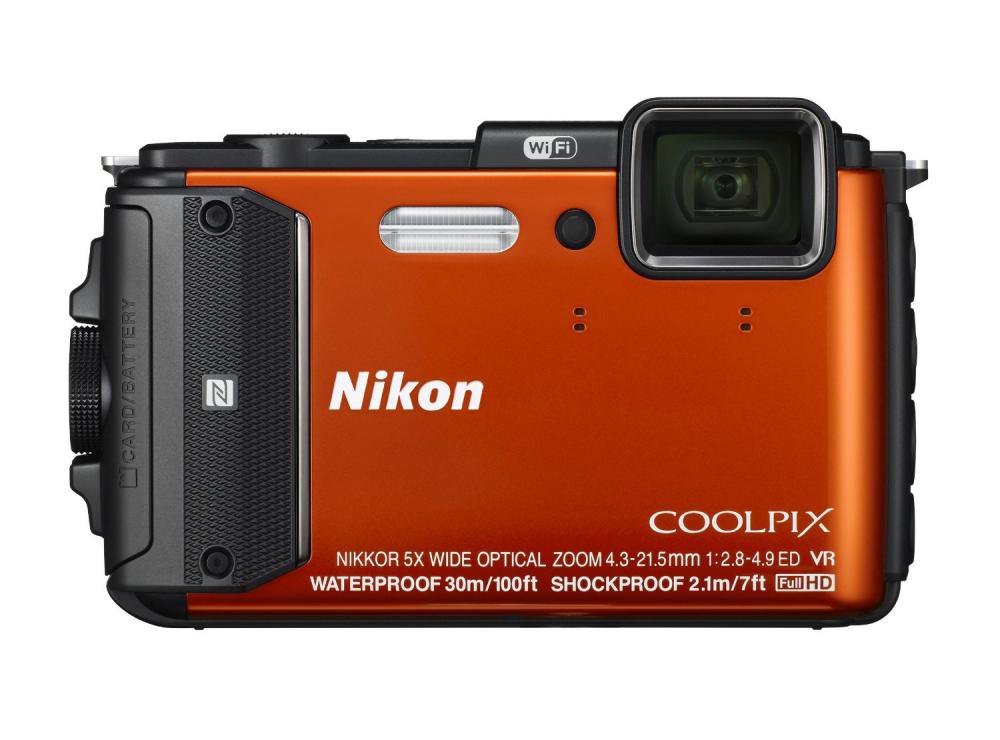 Nikon デジタルカメラ COOLPIX AW130 オレンジ