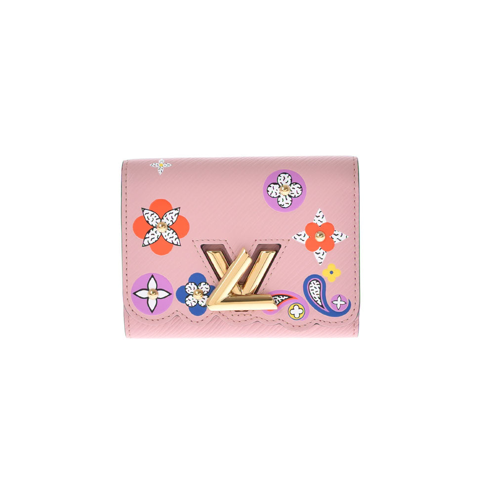 LOUIS VUITTON ルイヴィトン エピ ポルトフォイユツイスト コンパクト ローズバレリーヌ M62065 レディース エピレザー 三つ折り財布 未使用 