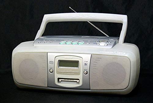 Victor ビクター JVC　RC-MD330-W ホワイト　CD/MD/ラジカセ　MDLP対応【中古品】