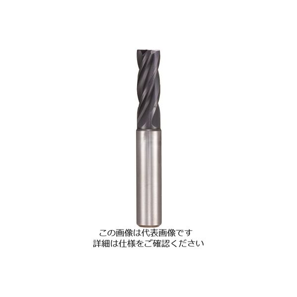 グーリング 4枚刃エンドミル パイロット穴加工用 レギュラSuperAコート 11mm 6716 11.000 182-3529（直送品）