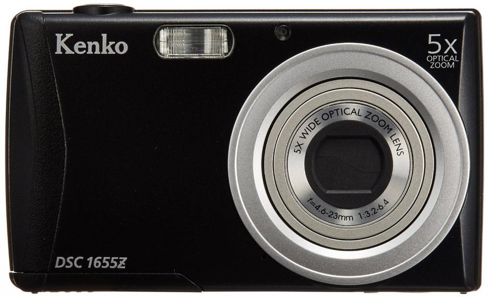 Kenko デジタルカメラ DSC1655Z 1620万画素 タイムラプス機能搭載 ブラック DSC1655Z