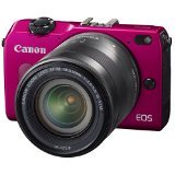 Canon ミラーレス一眼カメラ EOS M2 red レッド　ボディ【中古品】