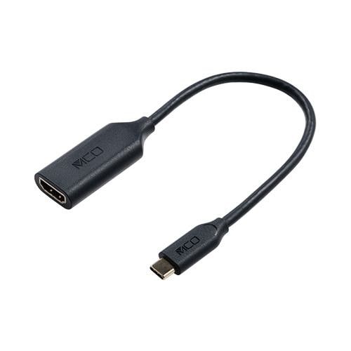 ナカバヤシ UYA-CHD2BK Type-C-HDMI 変換アダプタブラック