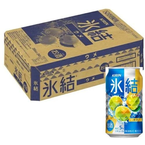 キリン 氷結 青ウメ 350ml缶 350ML × 24本【セット販売】